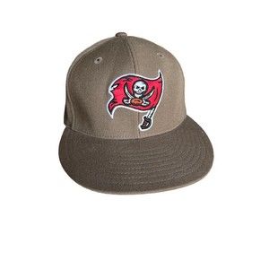Reebok NFL Apparel Tampa Bay Buccaneers One Size Fitted Ball Cap Hat 6 7/8